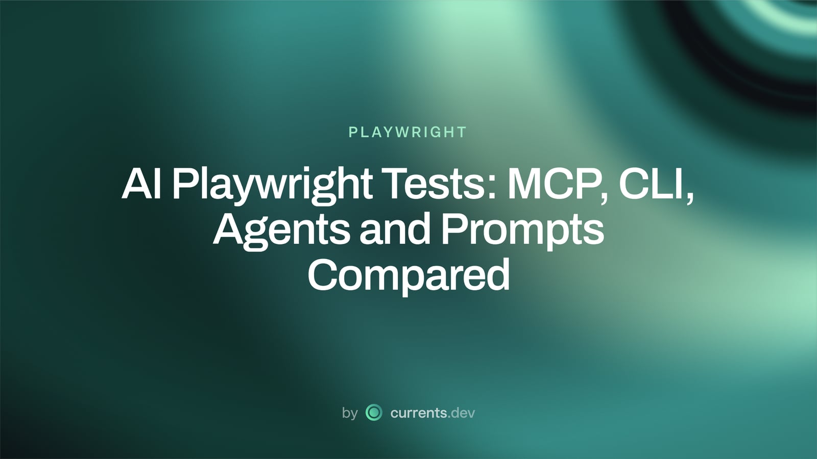 AI Playwright Tests: MCP, CLI, Agents and Prompts Compared