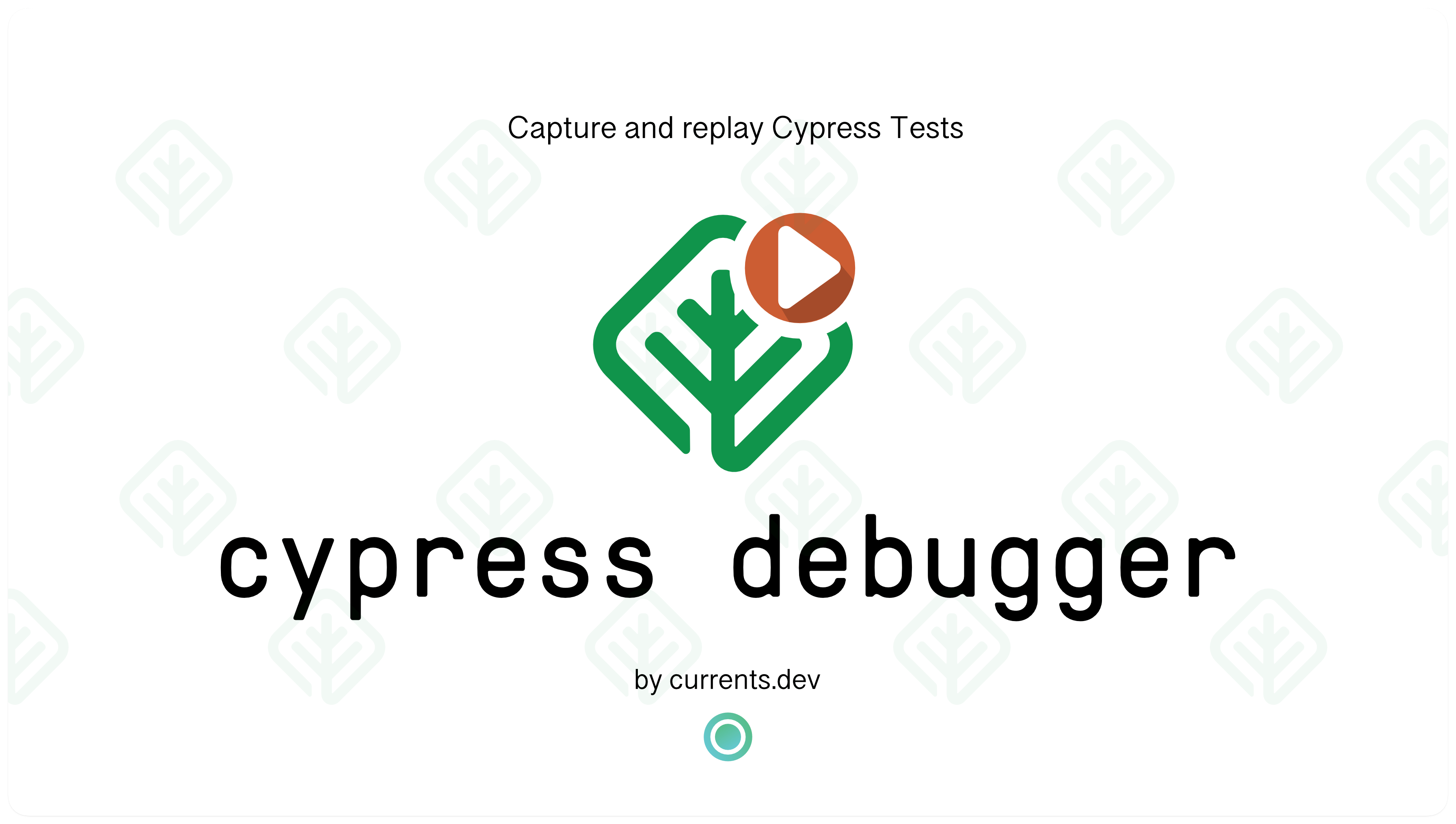 Cypress test replays with Cypress Debugger
