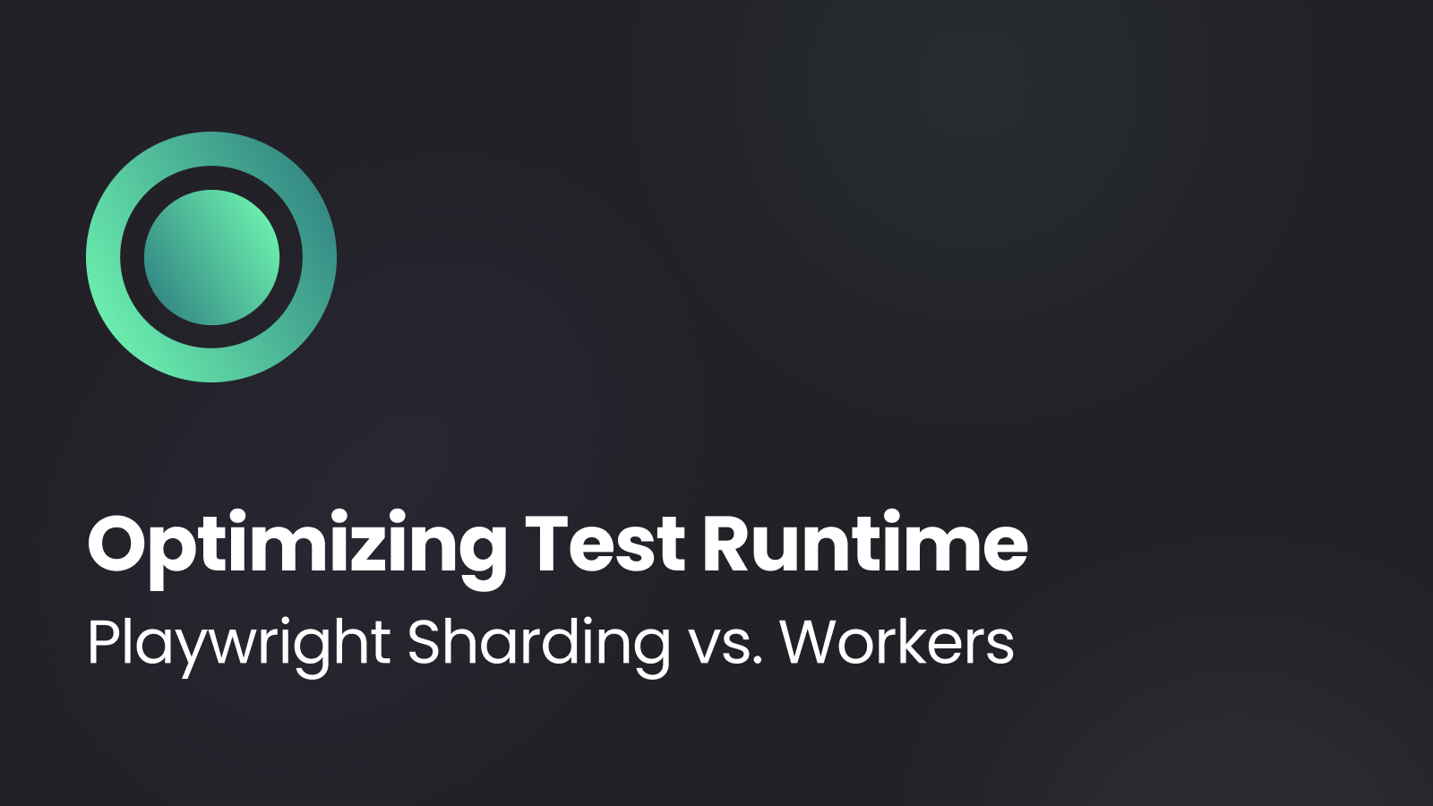 Optimizing Test Runtime: Playwright Sharding vs. Workers