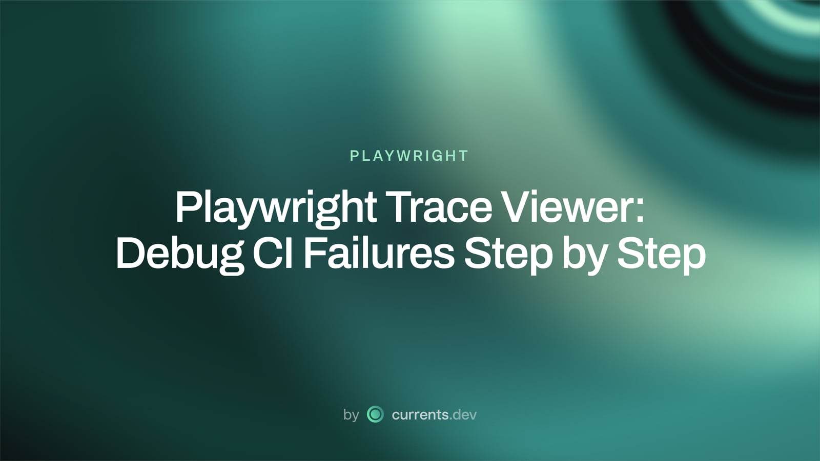 Playwright Trace Viewer: Debug CI Failures Step by Step