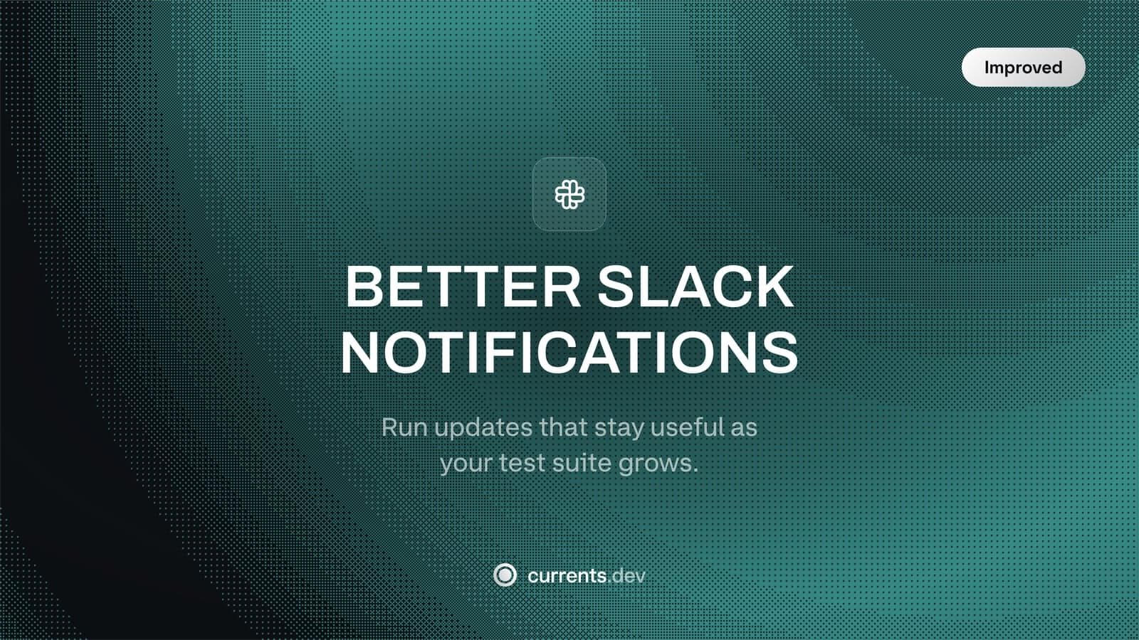 Better Slack notifications for CI test runs