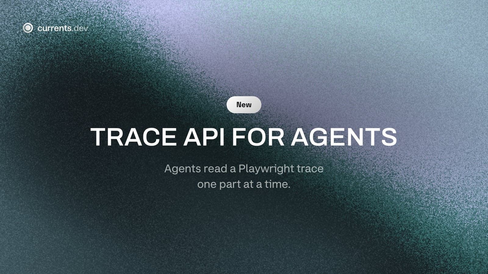 Trace API for agents