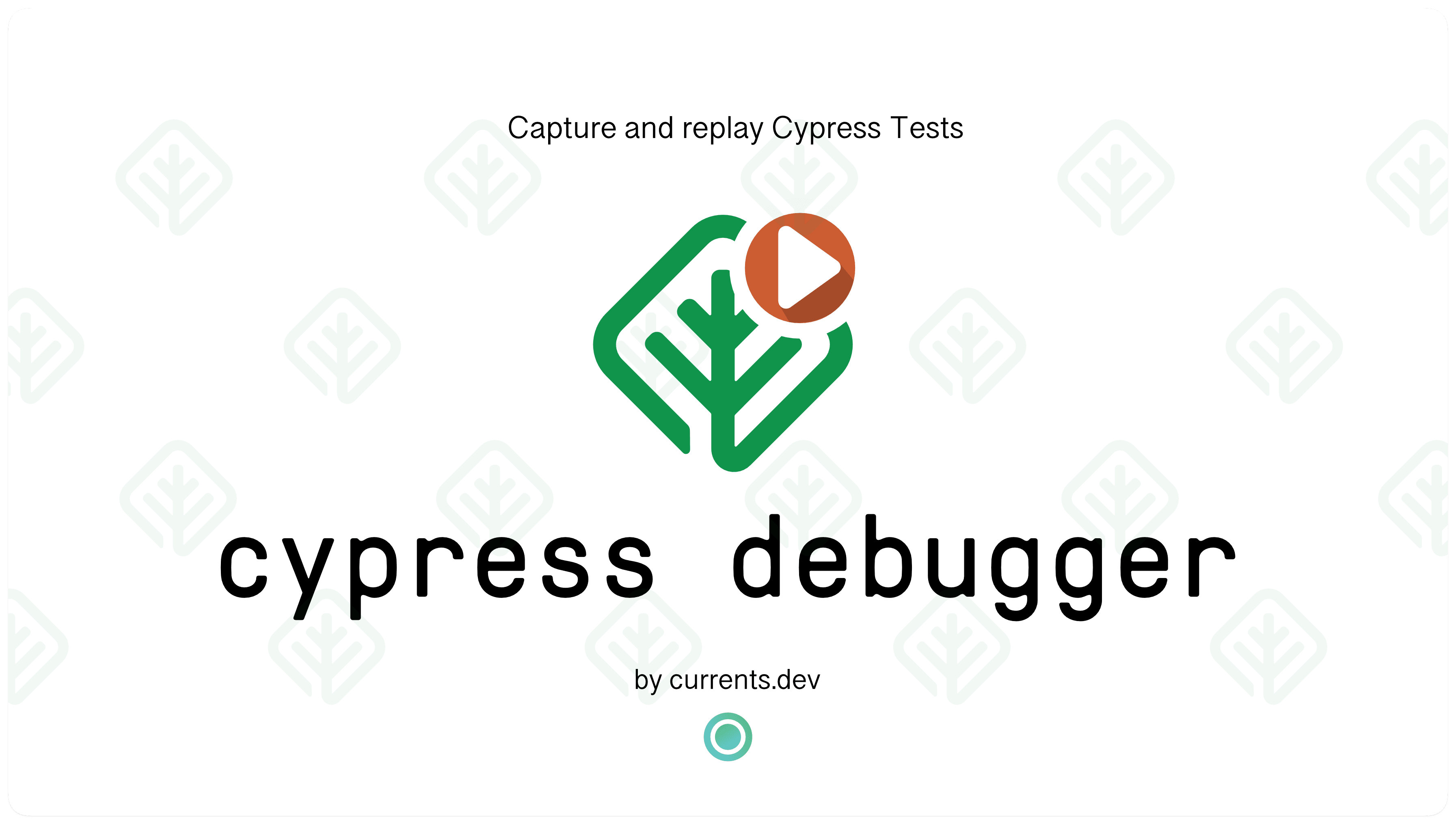 Cypress test replays with Cypress Debugger