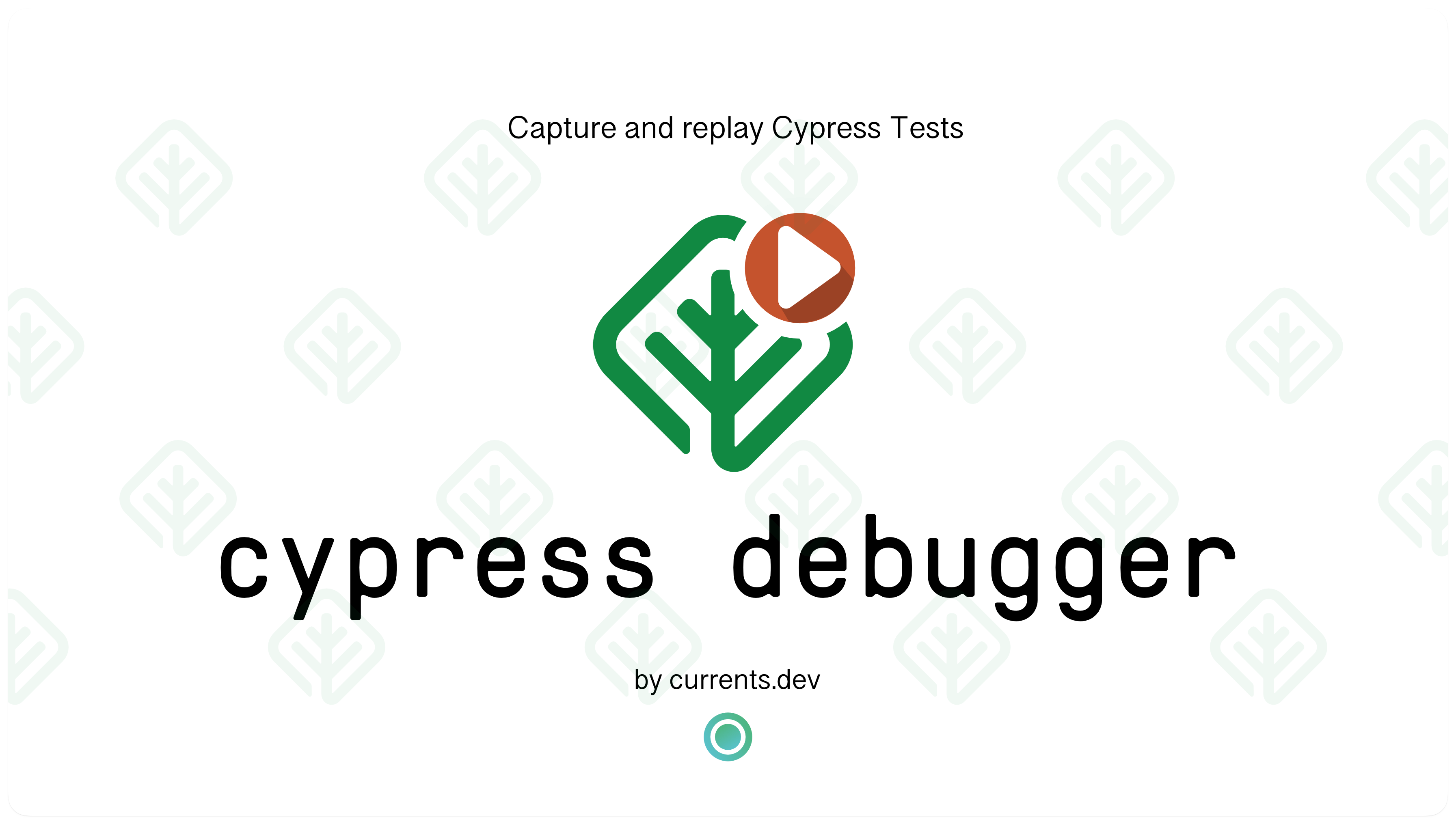 Cypress test replays with Cypress Debugger