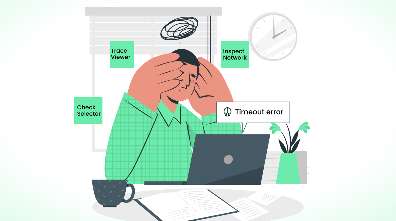Every QA engineer has been here: staring at a failing test stuck on a timeout.